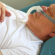 Man using CPAP